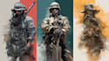 draw military themed illustrations