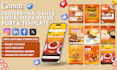 design canva social media posts for business