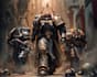 draw a warhammer 40k character art