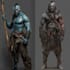 fantasy character art and fantasy character art