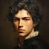 make artistic oil painting on oil canvas