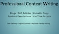 write engaging SEO articles on gaming and tech topics