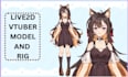create custom 2d vtuber model, live2d rigging, vtuber avatar for twitch stream