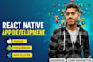 do android and ios app using react native expo