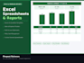 create excel spreadsheets, financial reports and trackers