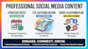 design professional social media design with 24h deliver