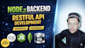 create fast node js or python rest API backend for dashboards, web, mobile apps