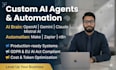 build production ready ai agents and business  automation solutions