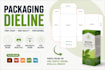 create print ready packaging dieline and box template design