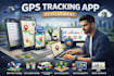 build tracking app, gps app, gps tracking app, location tracker mobile app