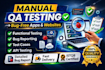 do detailed manual QA testing to ensure its bug free