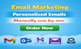 send personalized emails manually one by one