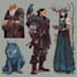 dnd character art and dnd character art