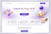 design a magical ai website with midjourney and chatgpt