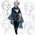design fantasy character art and character ar