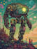 do anime style mecha robot illustrations