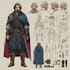 point a dnd character art and dnd fantasy charcter