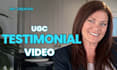 create female ugc testimonial and spokesperson videos