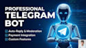 develop a professional telegram bot