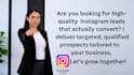 generate instagram leads and find targeted niche leads