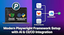 make UI automation playwright framework