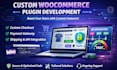 develop custom woocommerce plugin, checkout, payment gateway, API integration