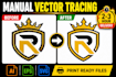 vectorize logo, vector tracing, redraw, convert image to vector