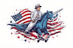 create patriotic and political logo