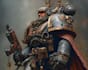 making a warhammer 40k character art
