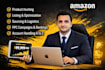 be your expert amazon virtual assistant, private label, fba