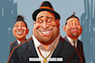 draw artistic cartoon caricatures