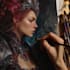 draw a fantasy character portrait for you