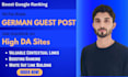 do german guest post to secure german backlinks with manual link building