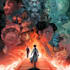 illustrate a superhero comic cover art