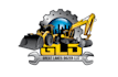 do modern incredible bulldozer logo design