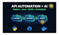 make API automation suite and integration
