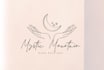design spiritual moon logo