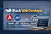 develop full stack web app in angular dot net api and sql server