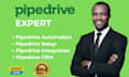 pipedrive expert in pipedrive crm, pipedrive setup, automation, pipedrive