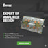 design professional rf and microwave amplifiers and pcbs