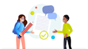 design a 2d flat illustration