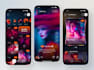 create a tiktok style live streaming app with liquid glass
