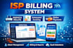 develop isp CRM with admin dashboard
