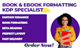 book formatting ebook formatting KDP formatting  fantasy romance beta reading