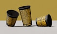 design modern and eye catching paper coffee cup packaging