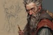 dnd character art and dnd character art