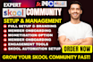 do online course creation skool community setup monetize revenue