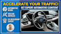 write expert automotive blog posts and SEO car articles