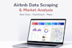 scrape and analyze airbnb data