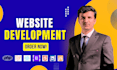 do website development as full stack web developer, PHP laravel HTML CSS react